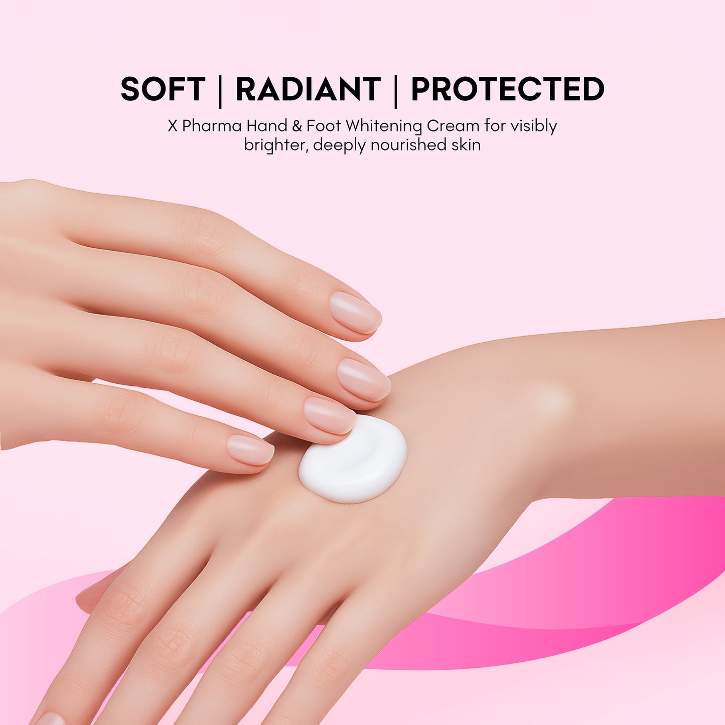 Hand & Foot Whitening Cream – 50mg X Pharma